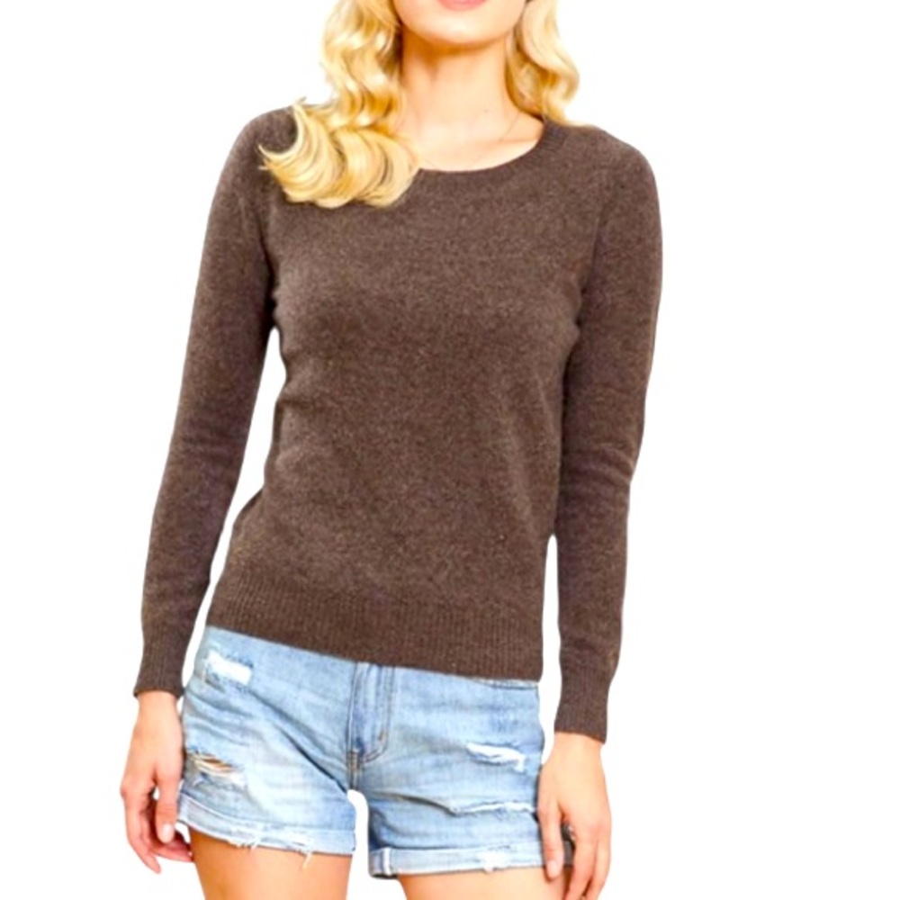 Aritza Wool Alpaca Crew Neck Pullover Sweater  Size  M